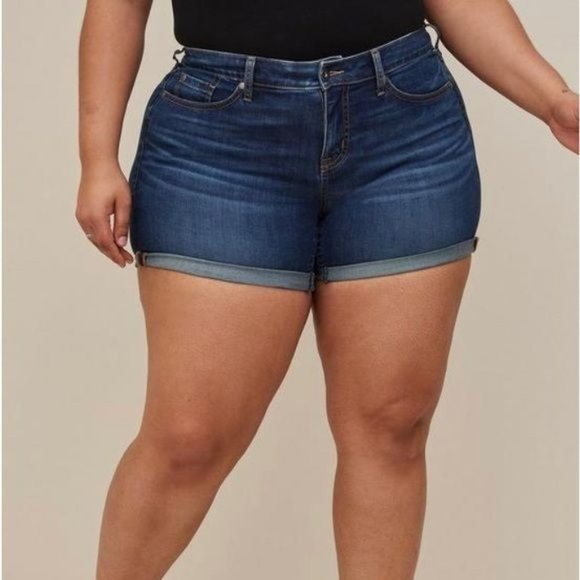 Torrid Denim Shorts - Picture 1 of 7